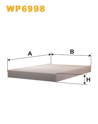 Interieurfilter Wix Filters WP6998