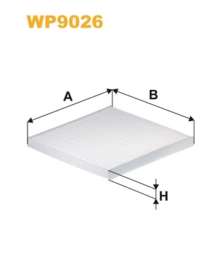 Interieurfilter Wix Filters WP9026