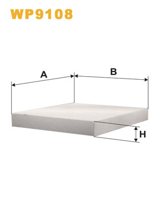 Interieurfilter Wix Filters WP9108