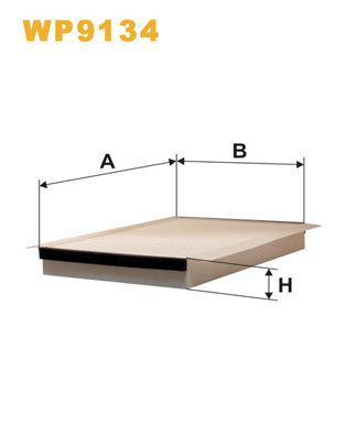 Interieurfilter Wix Filters WP9134