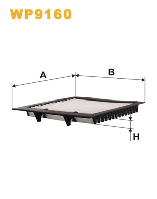 Interieurfilter Wix Filters WP9160