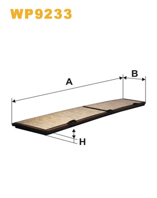 Interieurfilter Wix Filters WP9233