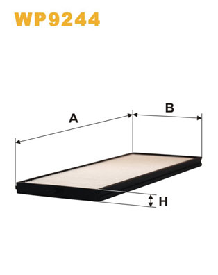 Interieurfilter Wix Filters WP9244