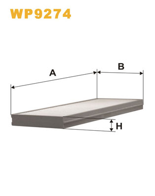 Interieurfilter Wix Filters WP9274