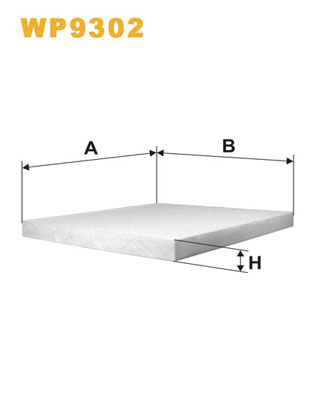 Interieurfilter Wix Filters WP9302