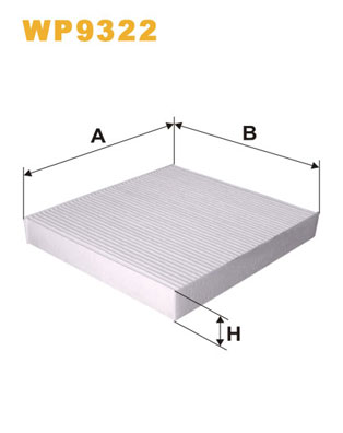 Interieurfilter Wix Filters WP9322