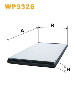 Interieurfilter Wix Filters WP9326