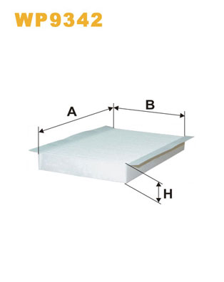 Interieurfilter Wix Filters WP9342