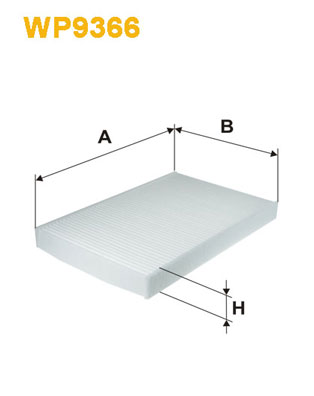 Interieurfilter Wix Filters WP9366