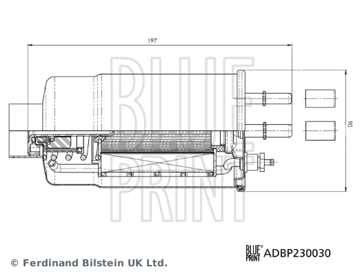 Blue Print Brandstoffilter ADBP230030