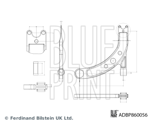 Blue Print Draagarm ADBP860056