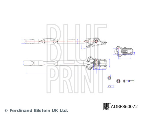 Blue Print Draagarm ADBP860072