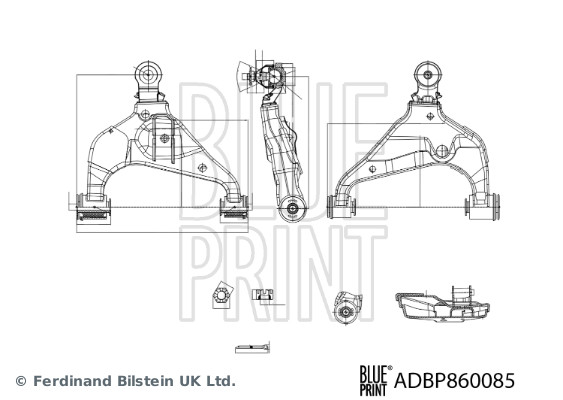 Blue Print Draagarm ADBP860085