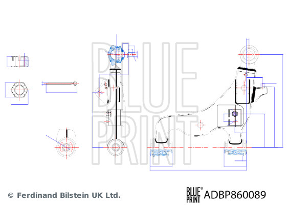 Blue Print Draagarm ADBP860089