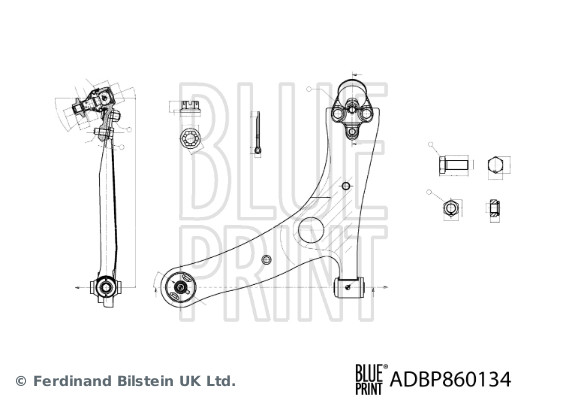 Draagarm Blue Print ADBP860134
