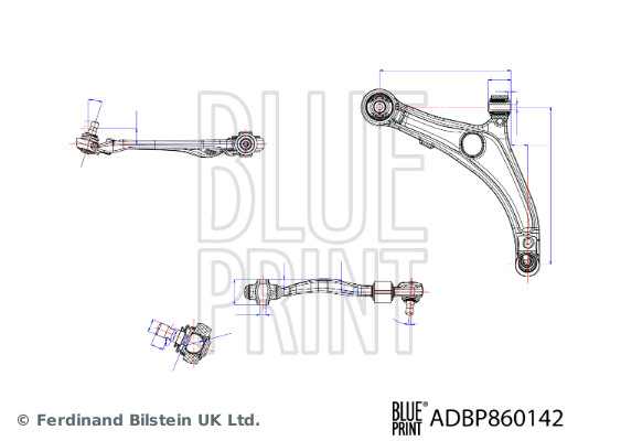 Blue Print Draagarm ADBP860142