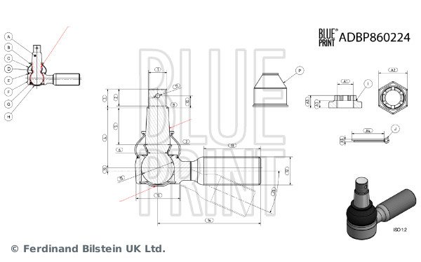 Fuseekogel Blue Print ADBP860224