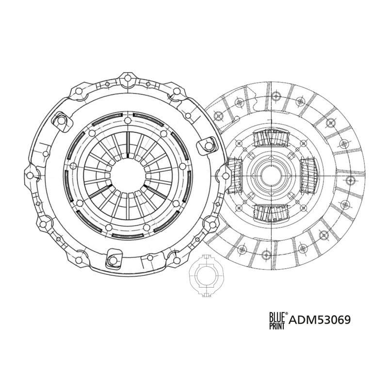 Koppelingsset Blue Print ADM53069