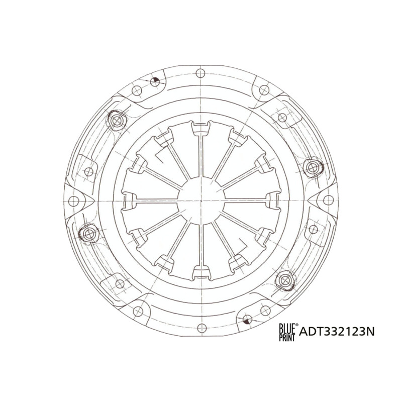 Drukgroep Blue Print ADT332123N