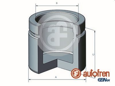 Remzadel/remklauw zuiger Autofren Seinsa D025335