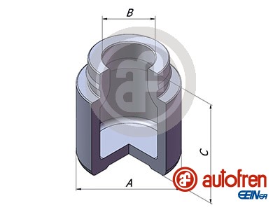 Remzadel/remklauw zuiger Autofren Seinsa D025392