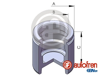 Remzadel/remklauw zuiger Autofren Seinsa D02544