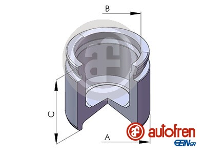 Remzadel/remklauw zuiger Autofren Seinsa D025451