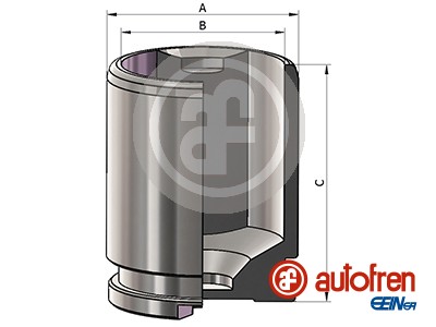 Remzadel/remklauw zuiger Autofren Seinsa D025557