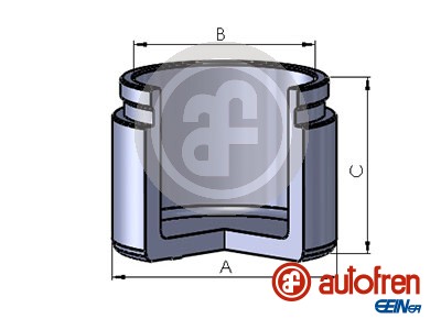 Remzadel/remklauw zuiger Autofren Seinsa D025564