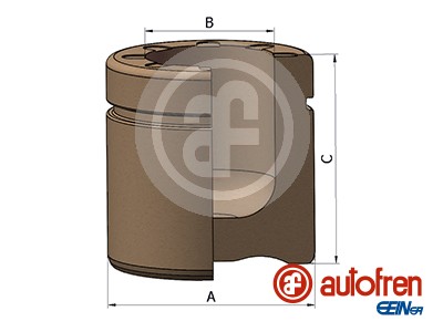 Remzadel/remklauw zuiger Autofren Seinsa D025574