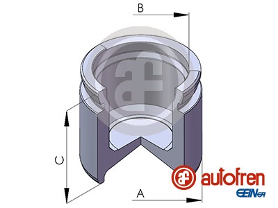 Remzadel/remklauw zuiger Autofren Seinsa D02562