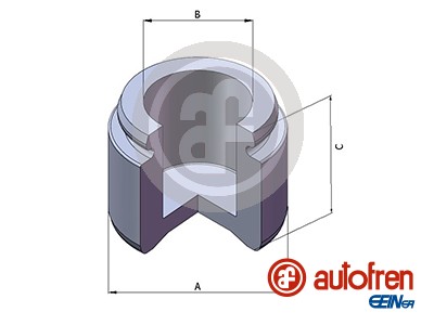 Remzadel/remklauw zuiger Autofren Seinsa D025828