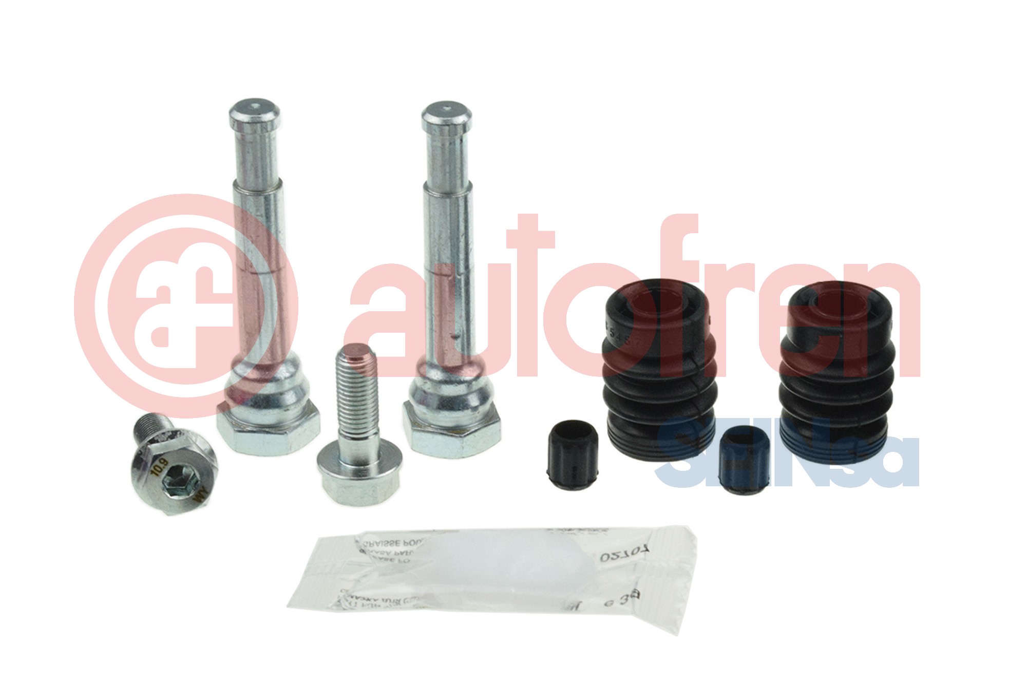 Geleidehulzenset, remklauw Autofren Seinsa D7623C