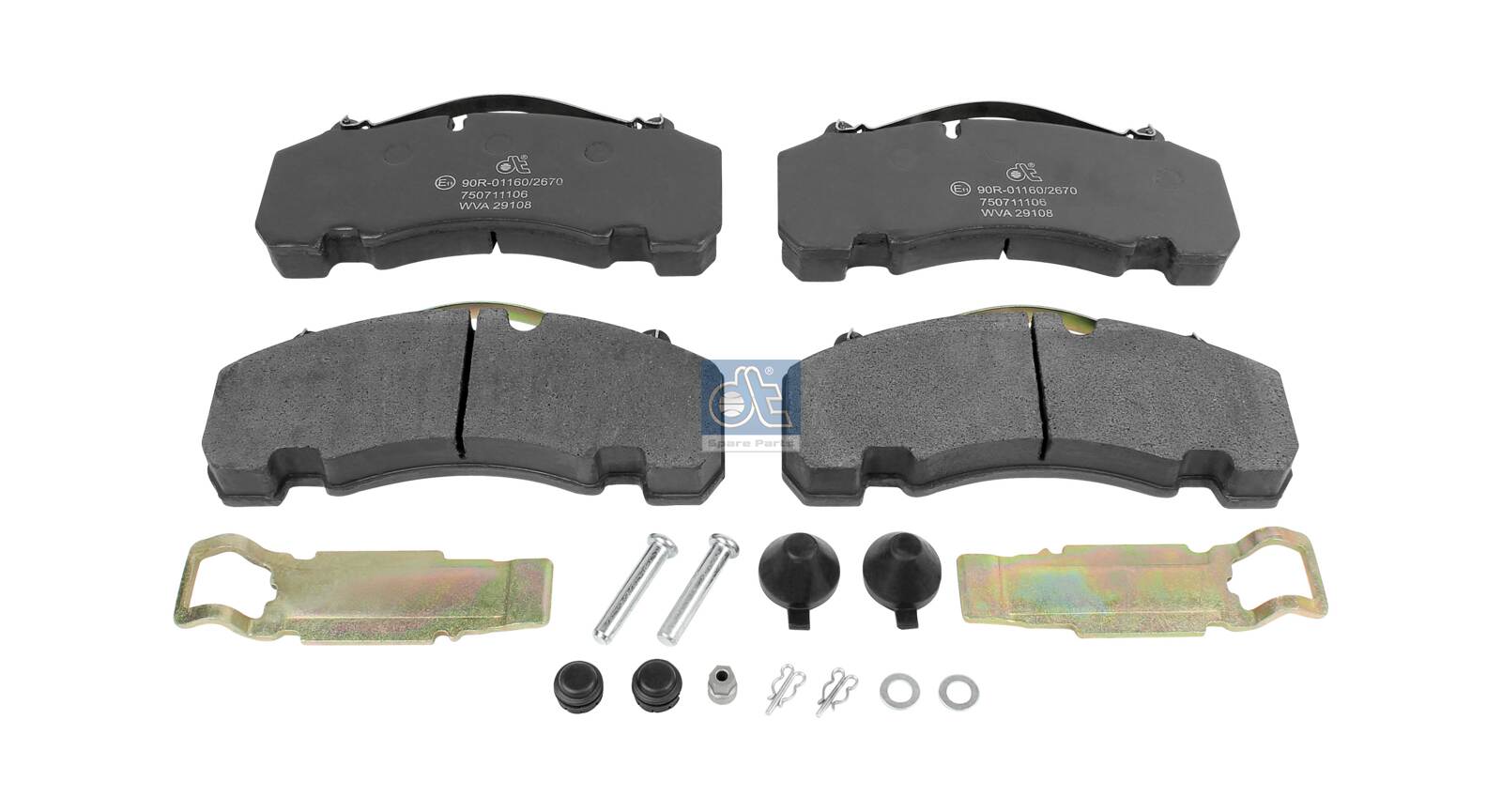 Remblokset Dt Spare Parts 10.14000