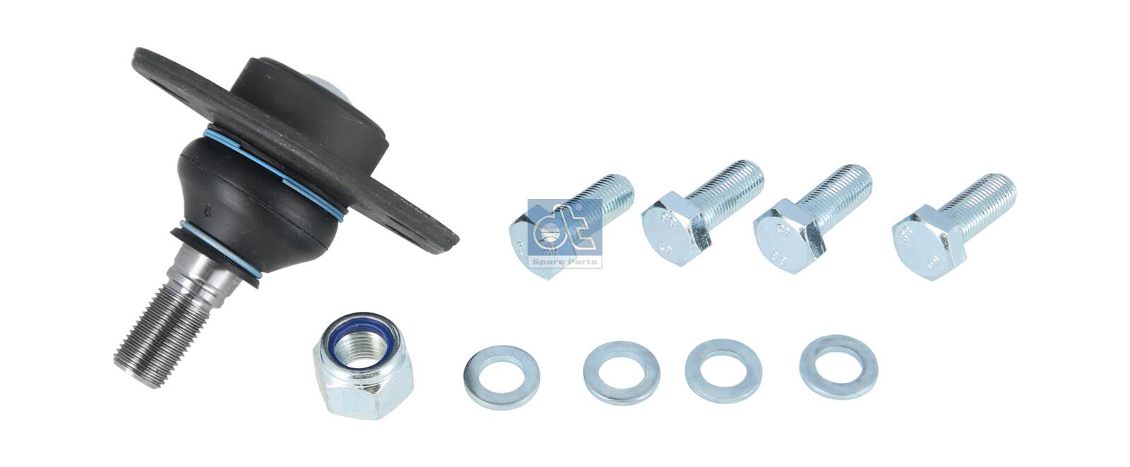 Draagarm-/ reactiearm lager Dt Spare Parts 12.63100