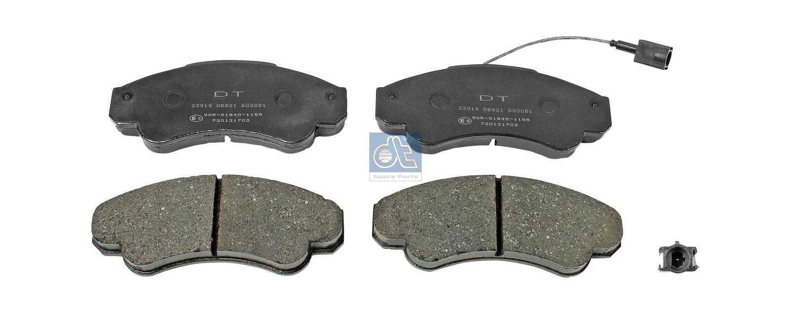 Remblokset Dt Spare Parts 12.93103