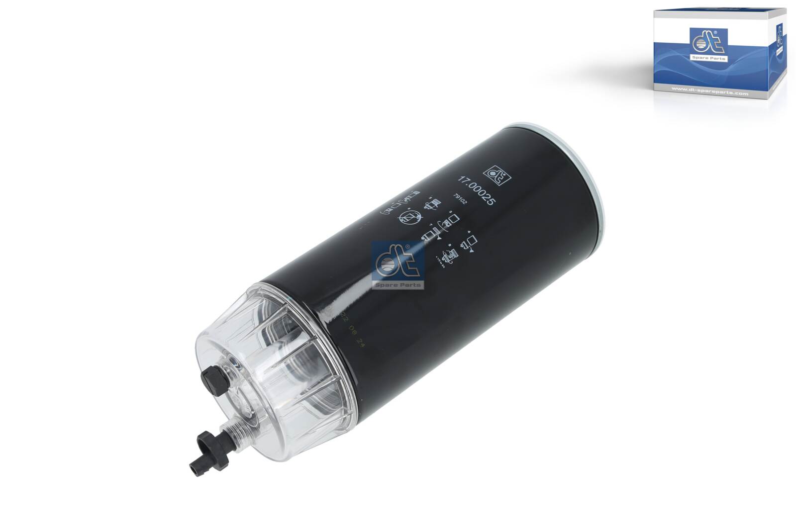 Brandstoffilter Dt Spare Parts 17.00025