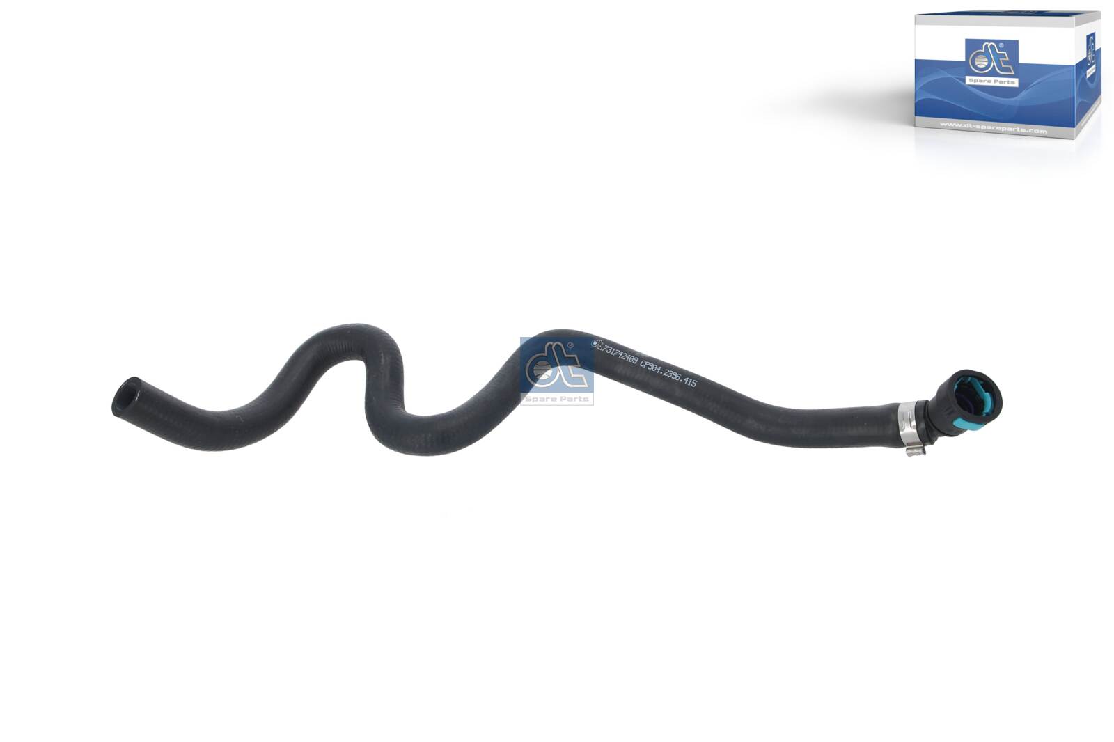 Radiateurslang Dt Spare Parts 1.00415SP