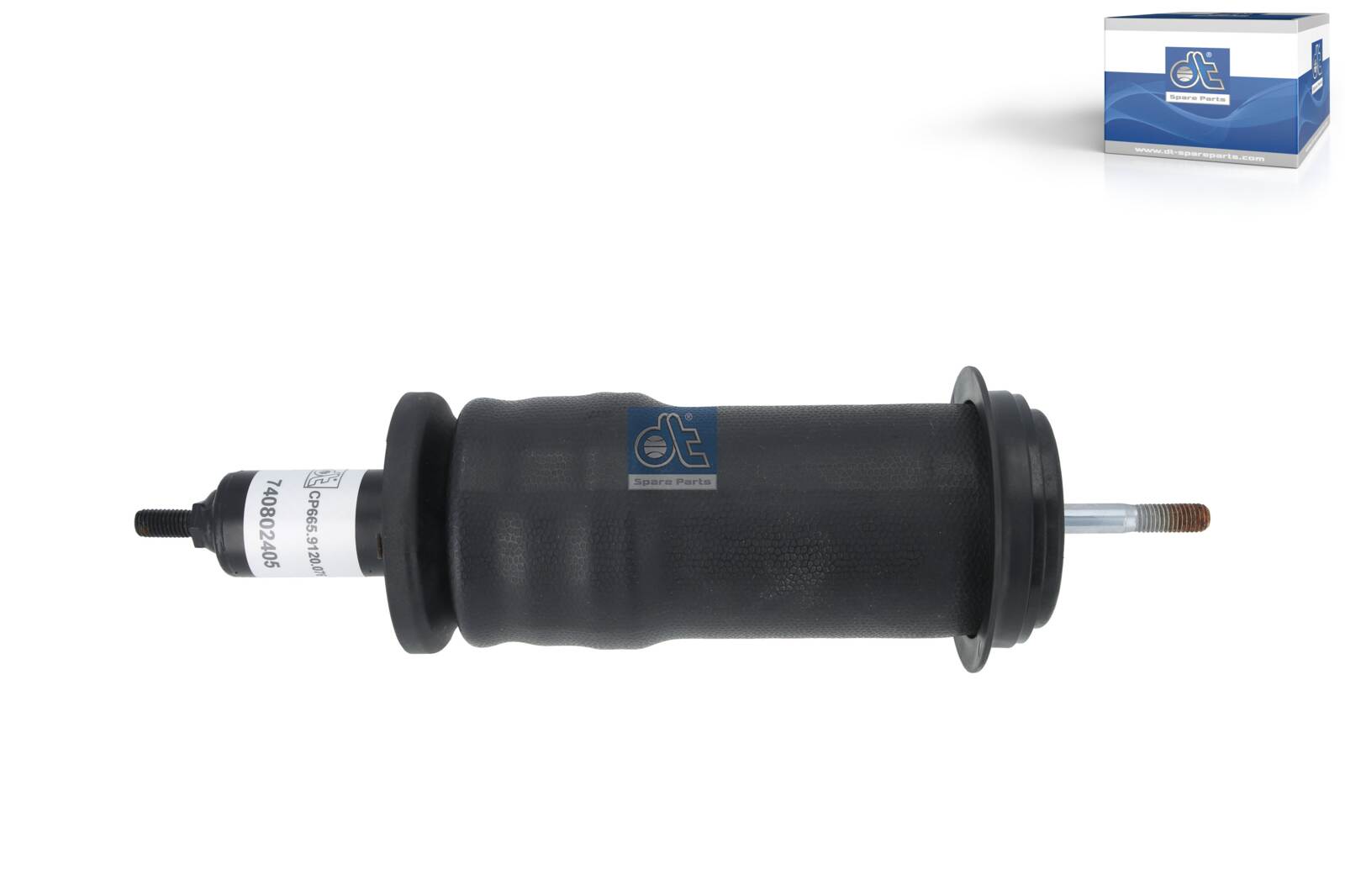 Demper, cabine-ophanging Dt Spare Parts 1.23076