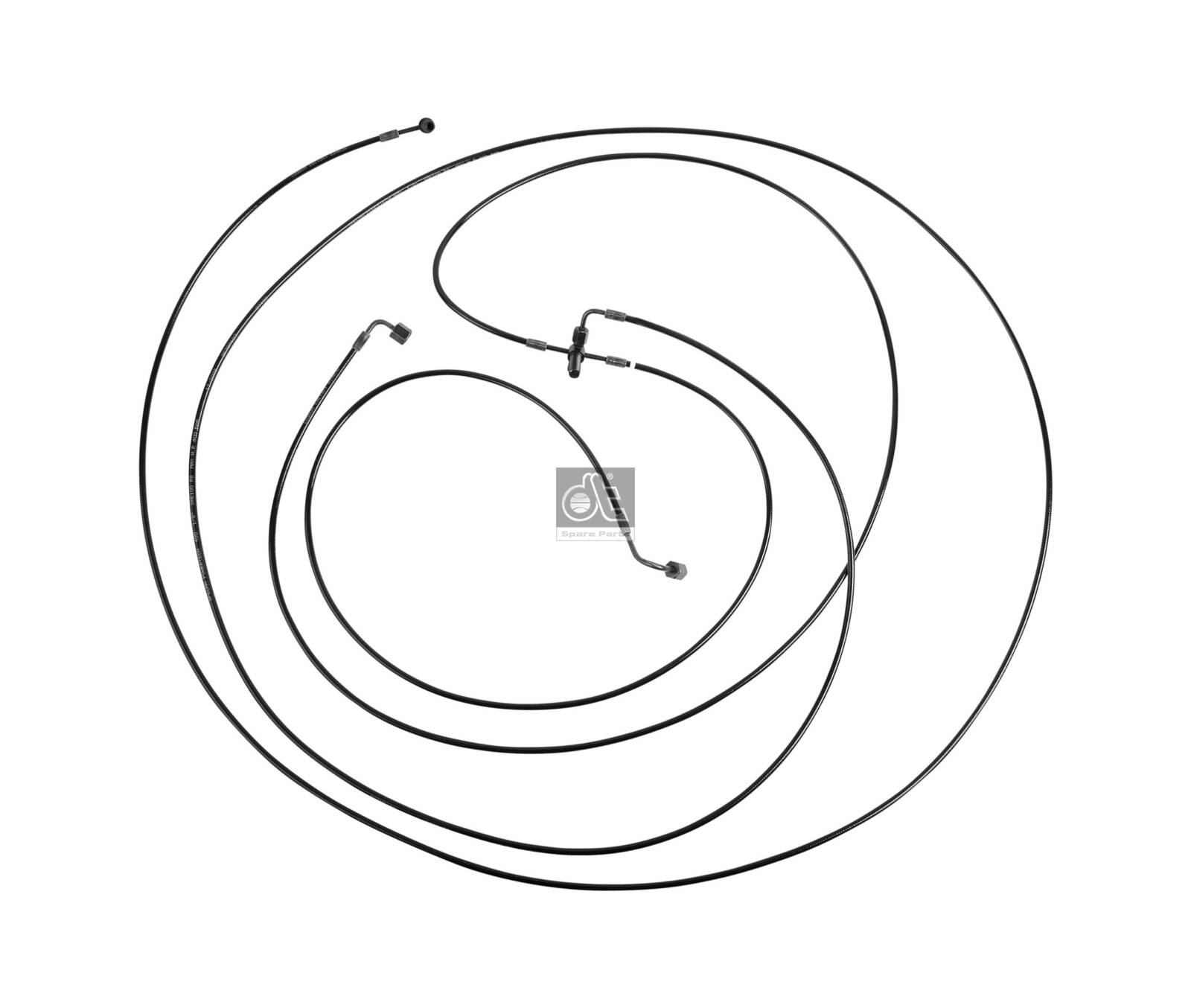 Slangleiding, kiepmechanisme Dt Spare Parts 1.28194