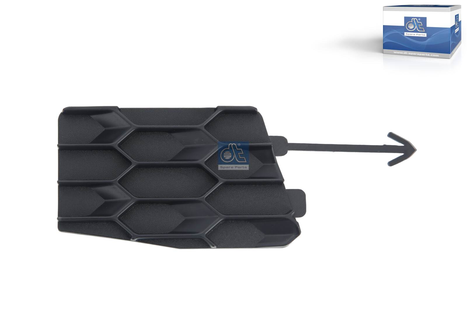 Plaat, radiateurgrille Dt Spare Parts 2.00474