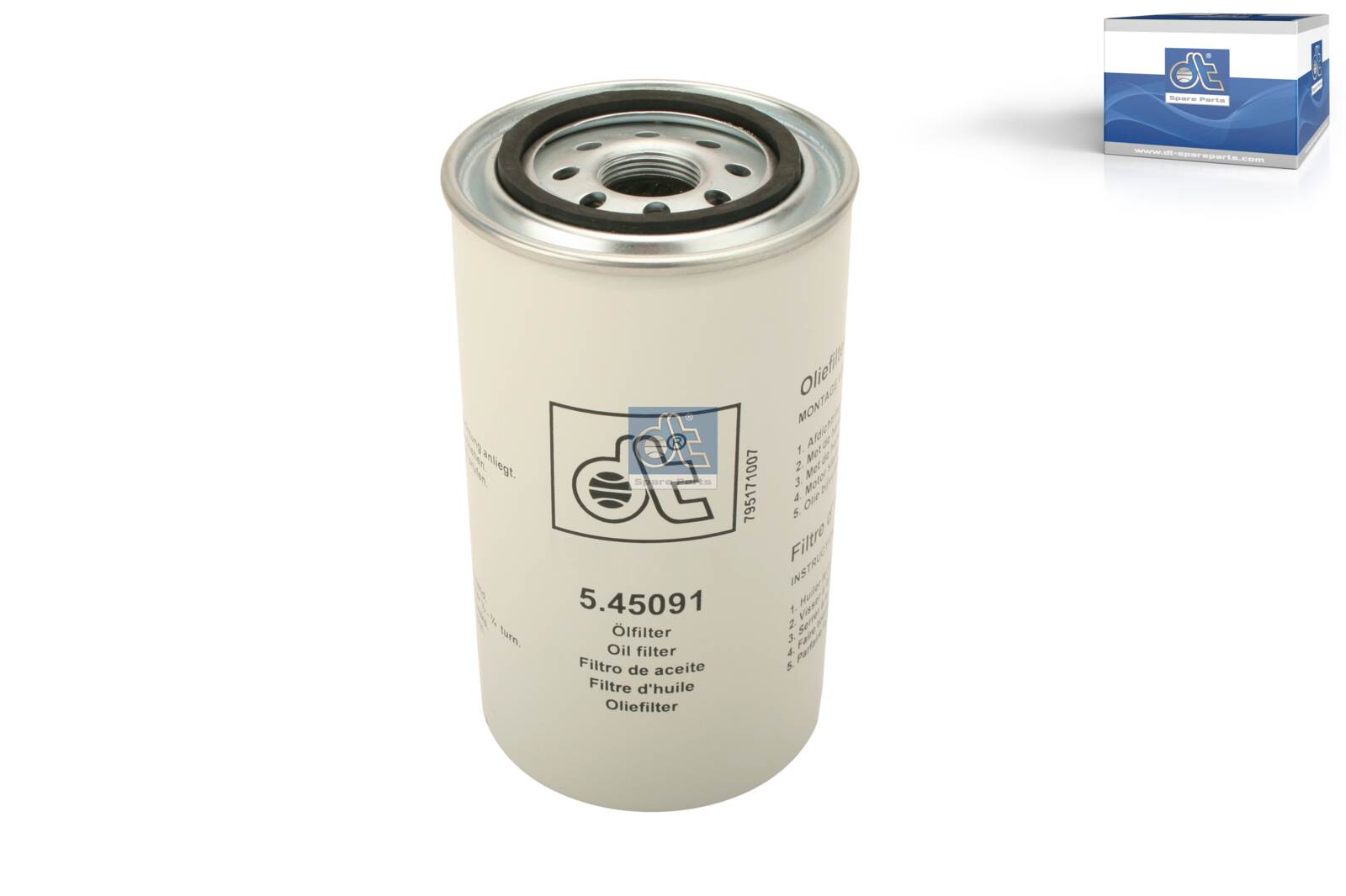 Oliefilter Dt Spare Parts 5.45091