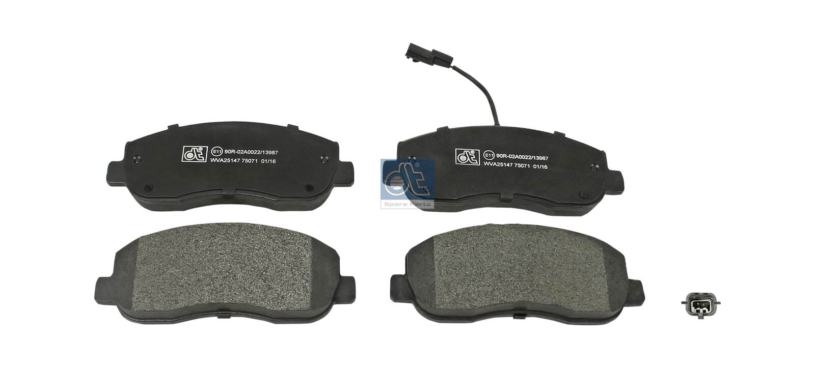 Remblokset Dt Spare Parts 6.95121