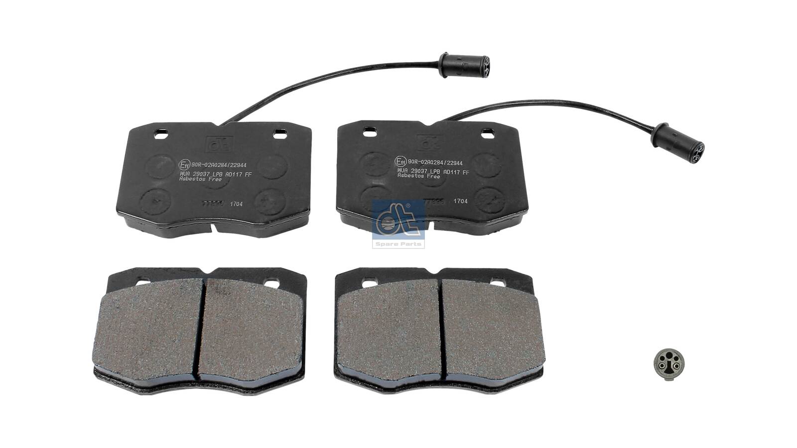 Remblokset Dt Spare Parts 7.92622