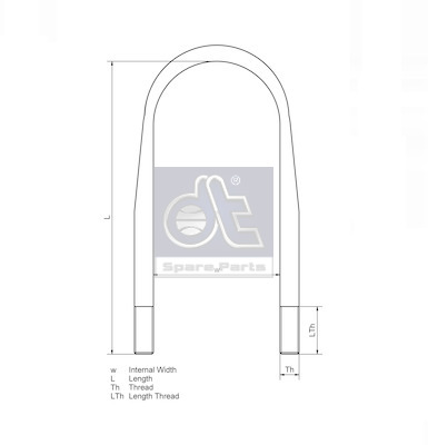 Dt Spare Parts Veerklem 4.40219
