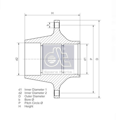 Dt Spare Parts Wielnaaf 3.67616