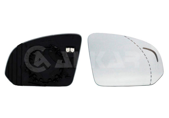 Buitenspiegelglas Alkar 6434310