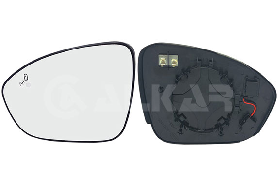 Buitenspiegelglas Alkar 6435207