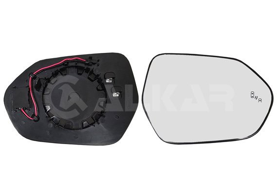 Buitenspiegelglas Alkar 6436017