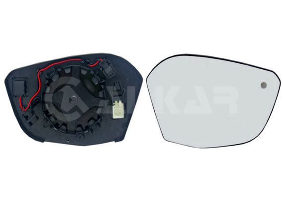 Buitenspiegelglas Alkar 6438860